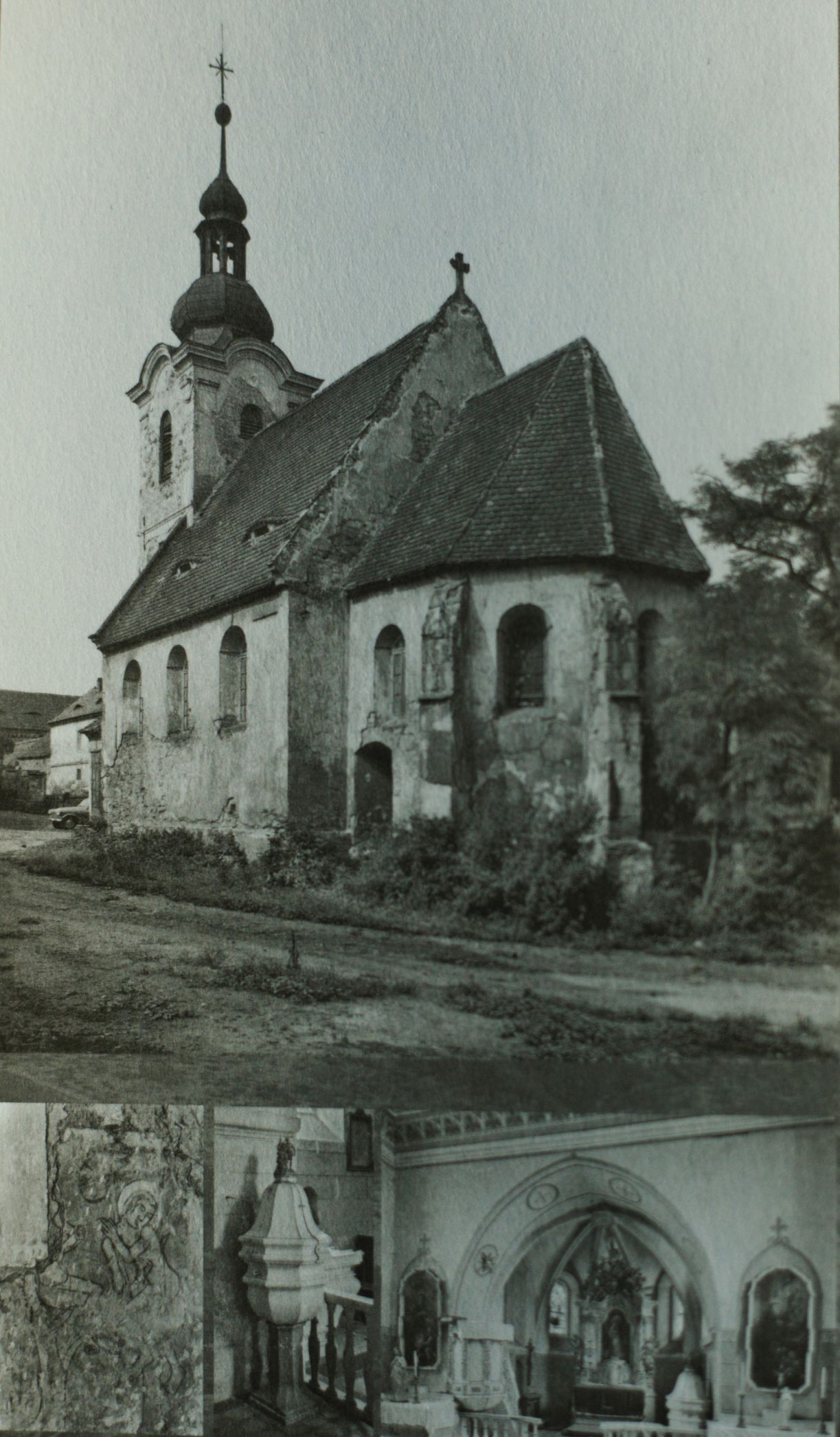 Zničené kostely