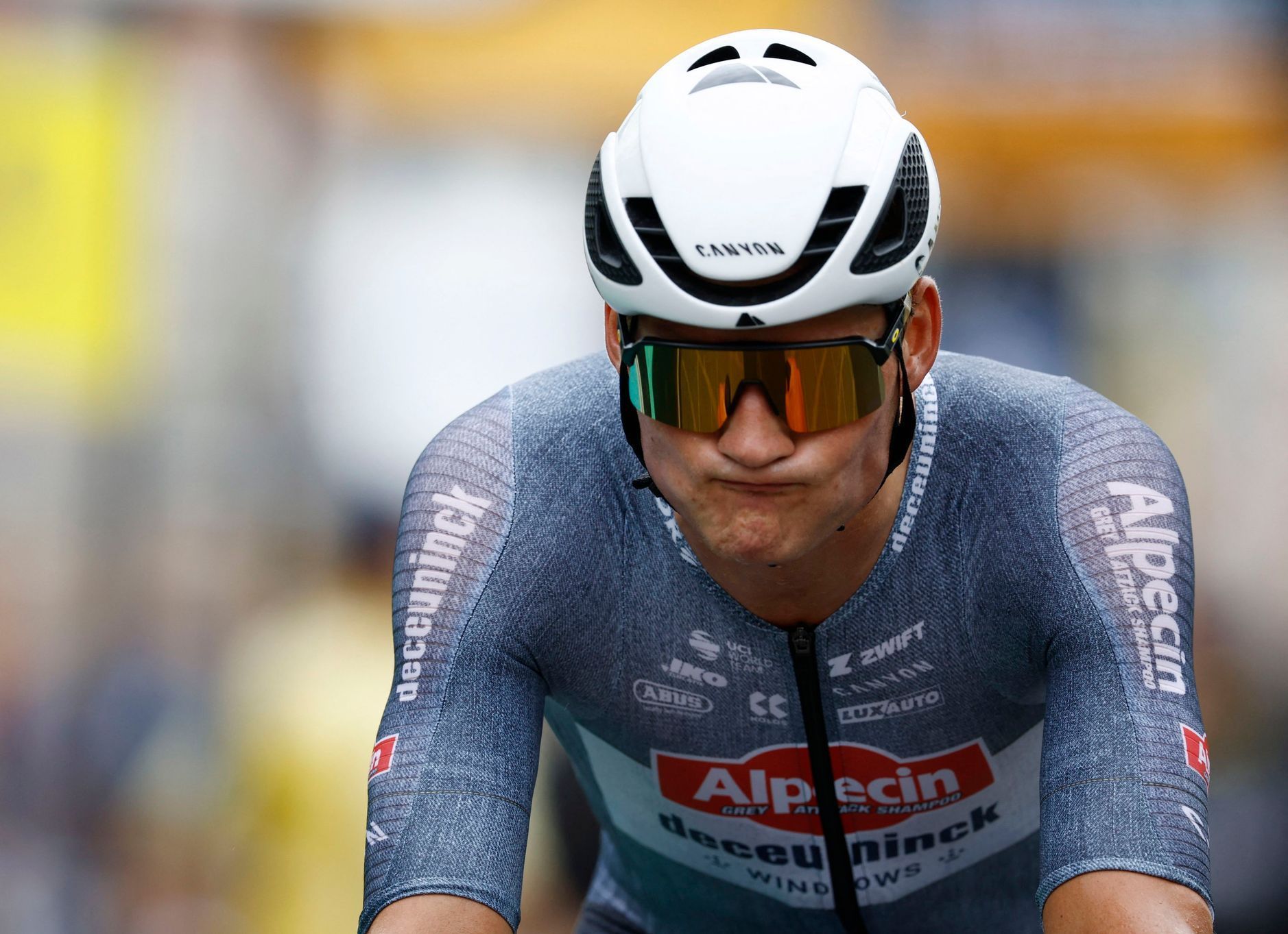 Nizozemský cyklista Mathieu van der Poel