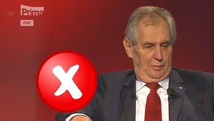 Nepravdy v prezidentské debatě? Zeman fauloval mnohem víc