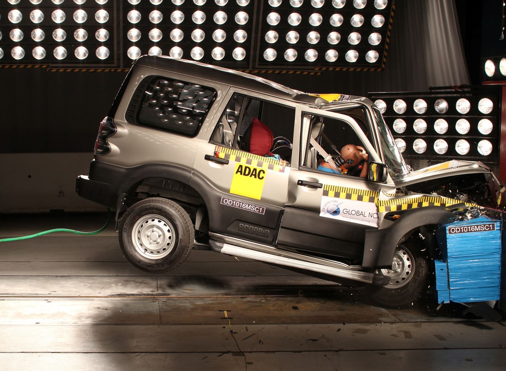 Crash test minivozy Indie-2016
