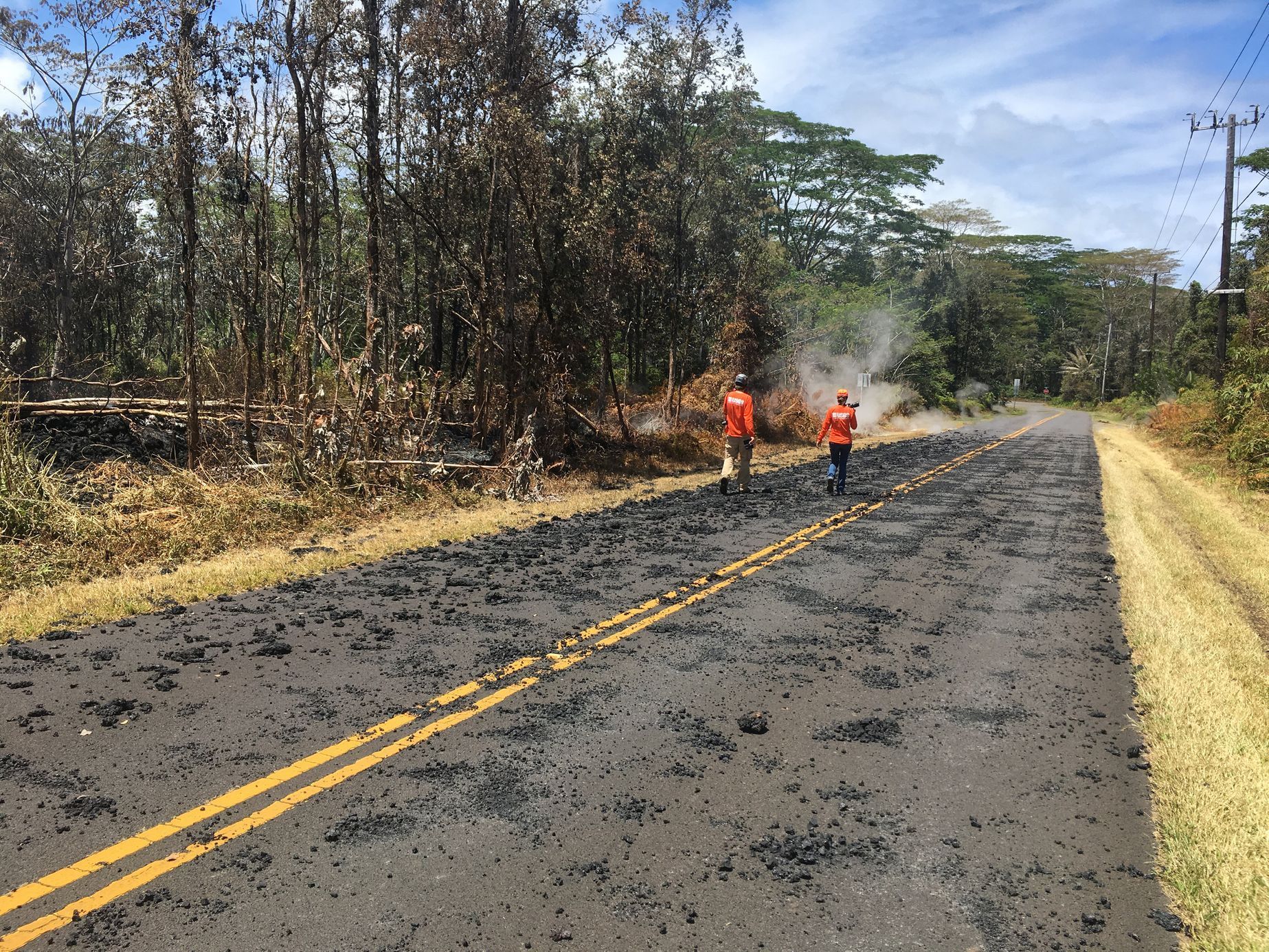 Erupce sopky Kilauea na Havaji, květen 2018