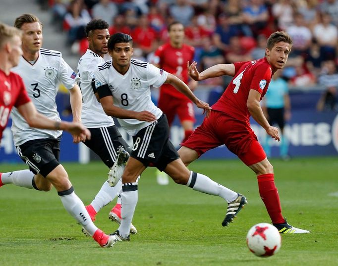 Euro do 21 let: Česko vs. Německo (Selke, Sáček)