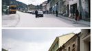 A combination of pictures show a main street in the year 1998 (at top) and in 2012 (at bottom) after the Srebrenica massacre in Srebrenica. During the war, Bosnian Serb forces commanded by General Ratko Mladic killed up to 8000 Muslim men and boys in the Srebrenica area. Bosnian Serb army commander Mladic, who personally witnessed the capture of Srebrenica, was arrested in Serbia in May 2011 after 16 years on the run. He is accused of genocide for orchestrating the massacre and for his role in the siege of Bosnia's capital Sarajevo. Some 520 recently discovered Bosnian Muslim victims' remains from the Srebrenica massacre will be buried on July 11 at the Memorial center in Potocari. The International Commission for Missing Persons has so far identified more than 7,000 Srebrenica victims. REUTERS/Staff (BOSNIA AND HERZEGOVINA - Tags: CITYSPACE CIVIL UNREST CRIME LAW CONFLICT) Published: Čec. 9, 2012, 5:12 odp.