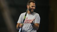 a proti nim se postavila další fotbalová legenda Patrik Berger a bývalý tenista Bohdal Ulihrach.