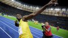 Usain Bolt - zlato a světový rekord