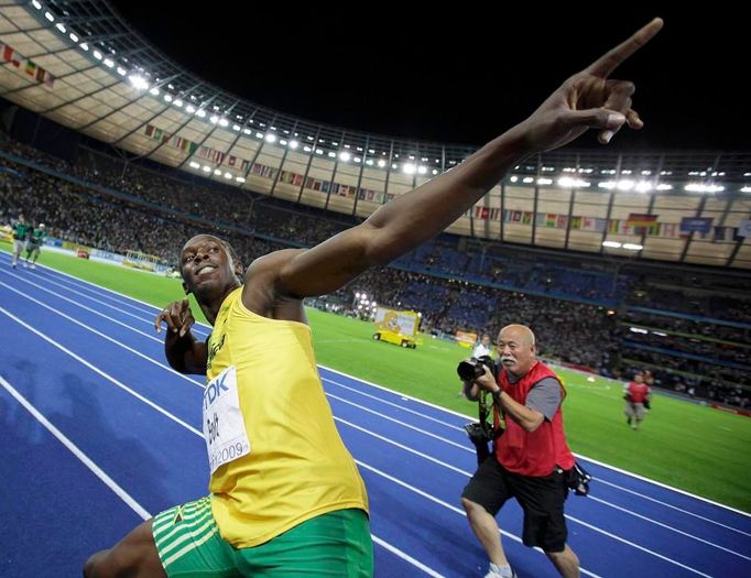 Usain Bolt - zlato a světový rekord