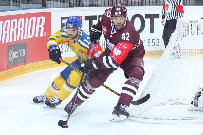 Liga mistrů Sparta vs. Storhamar v O2 aréně (Michal Barinka)