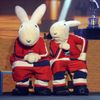 Zlatá hokejka 2015: maskoti MS 2015 Bob a Bobek