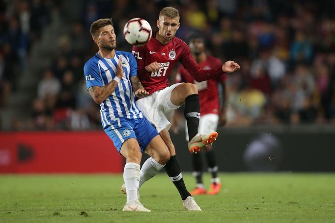 Eldar Čivič v ligovém zápase Sparta - Liberec.