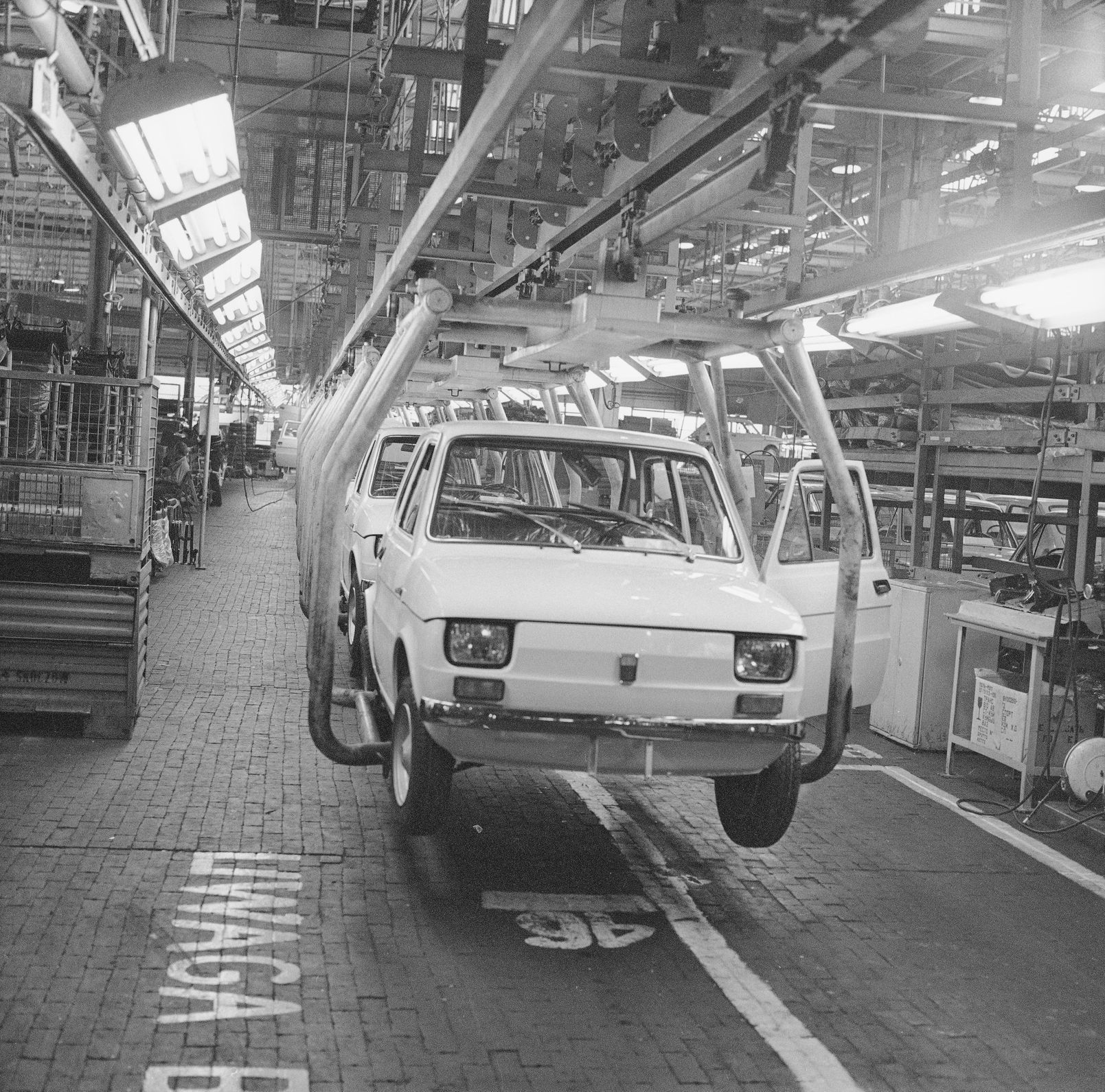 Polski Fiat 126p výroba Bílsko-Bělá