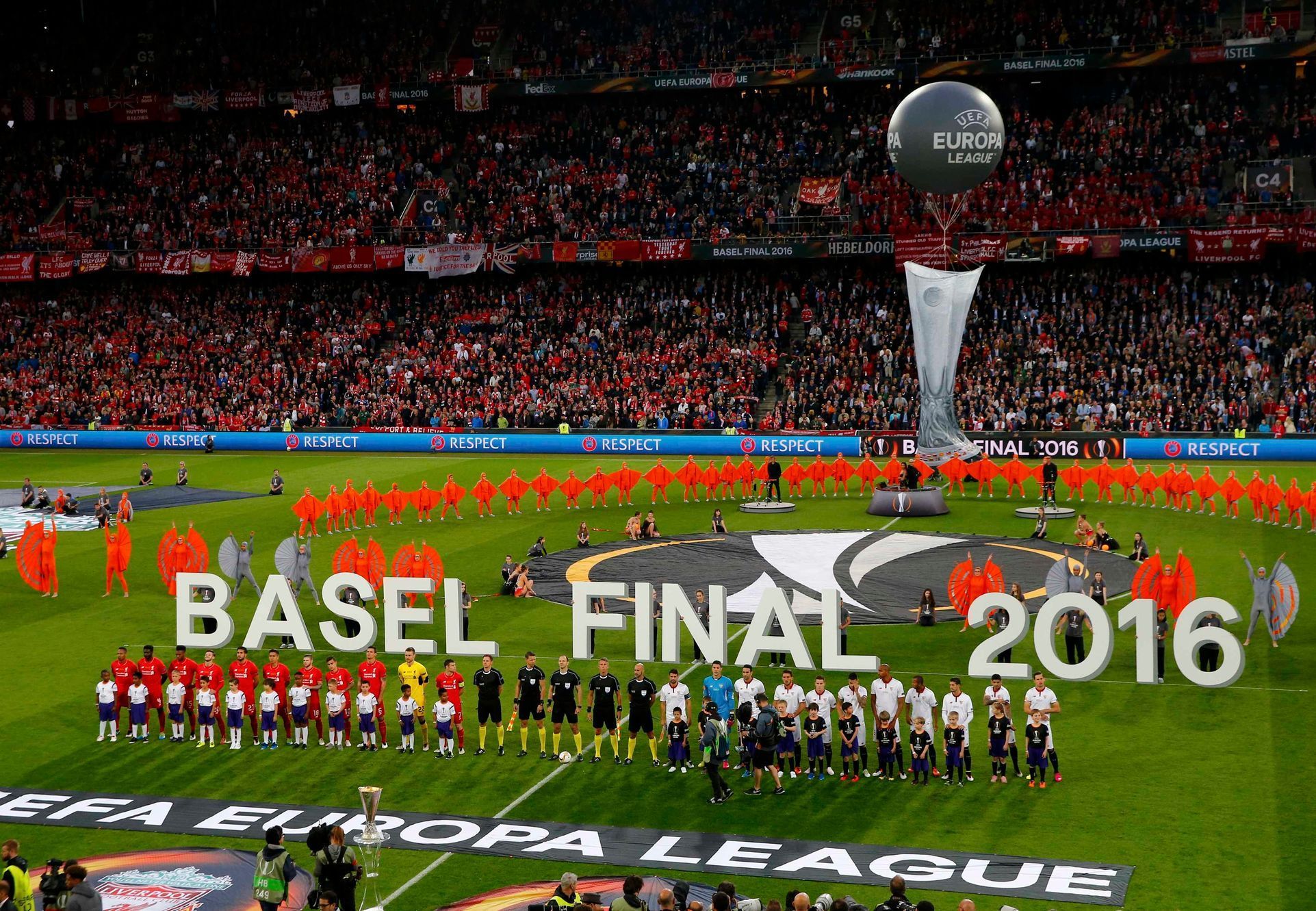 Liverpool - Sevilla, Finále Evropské ligy 2016 v Basileji