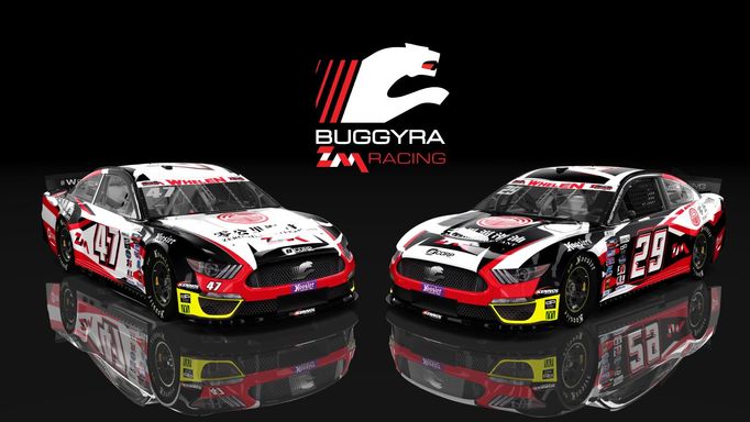 Fordy pro EuroNASCAR v barvách sester Aliyyah a Yasmeen Kolocových pro sezonu 2022.