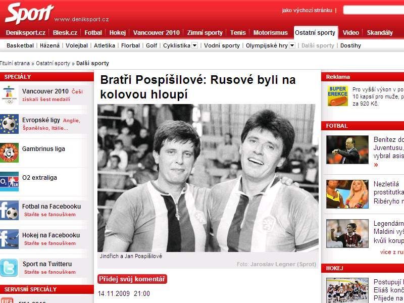 Jan a Jindřich Pospíšilové