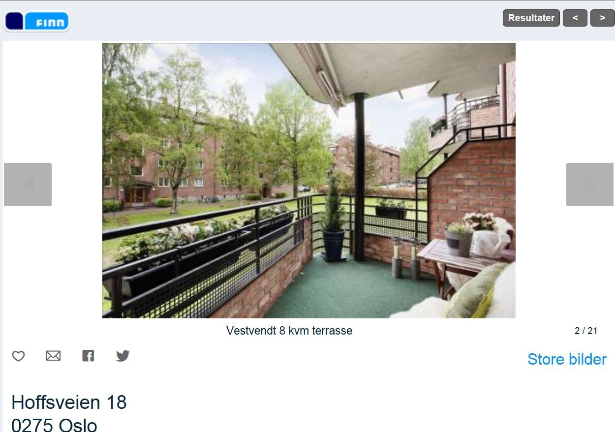 Breivikův byt na prodej