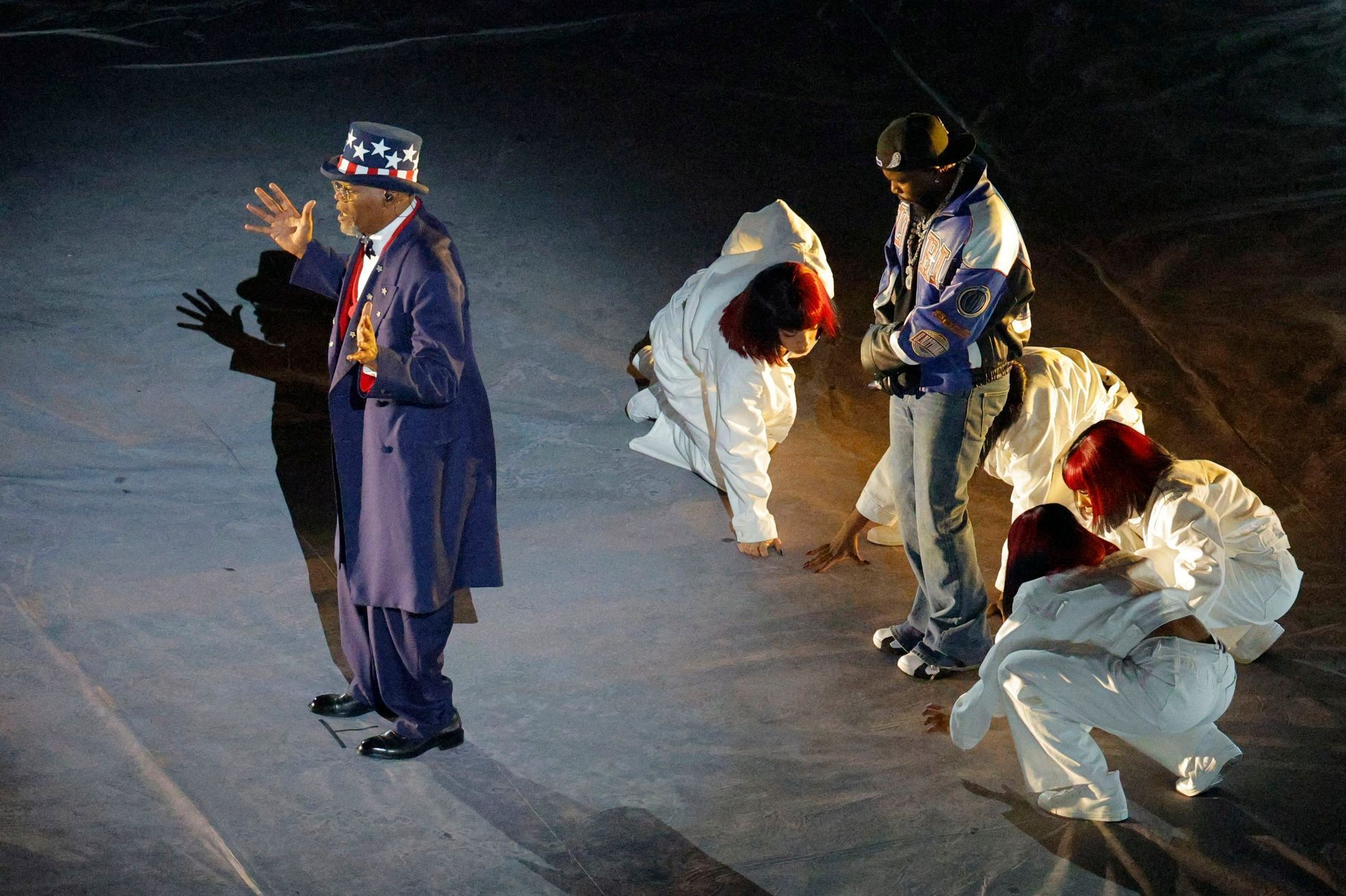 Super Bowl LIX  2025, poločasový program: Samuel L. Jackson a Kendrick Lamar