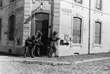 Bitva o Cáchy začala zkraje října 1944. Americké spojenecké jednotky se sem stahovaly přes Francii (ilustrační foto z Belgie).