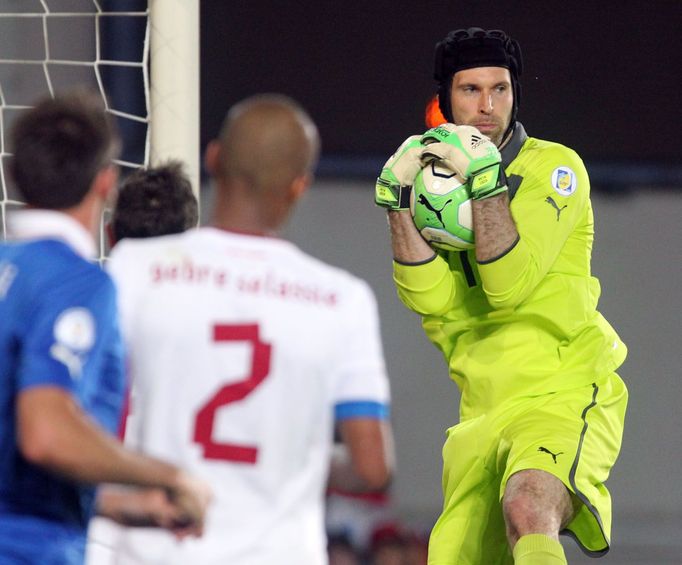 Fotbal, Česko - Itálie: Petr Čech