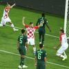 Chorvaté slaví vlastní gól Nigérie na MS 2018