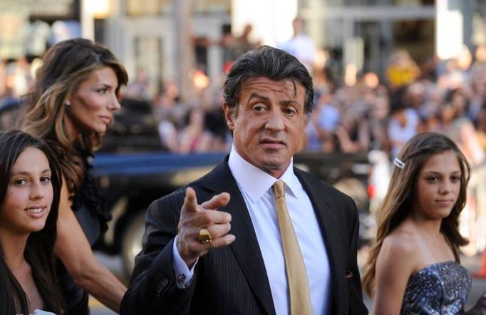 Premiéra filmu Postradatelní - Sylvester Stallone