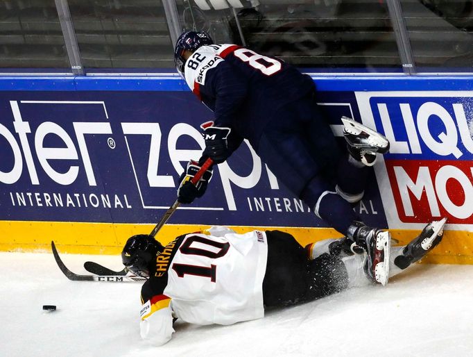 MS 2017, Slovensko-Německo: Pavol Skalický - Christian Ehrhoff