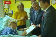 Státní zástupce vyvrátil Zemanovo tvrzení, že lékaři falšovali zprávu o jeho zdraví
