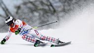 Sjezdař Ondřej Bank útočil podruhé na olympijských hrách v Soči na medaili. Po prvním kole obřího slalomu byl na senzačním druhém místě.