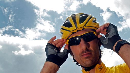 Švýcarský cyklista Fabian Cancellara v šesté etapě Tour de France 2012.