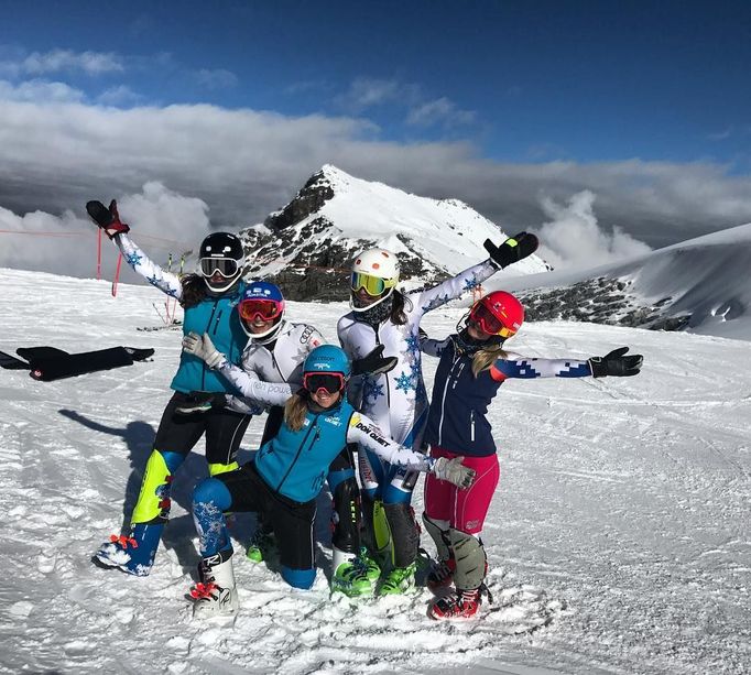 Sjezdařka Martina Dubovská společně s Czech Ski týmem už má za sebou soustředění v italském Stelviu.