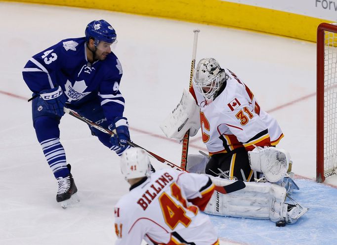 NHL: Calgary Flames at Toronto Maple Leafs (Ramo a Kadri)