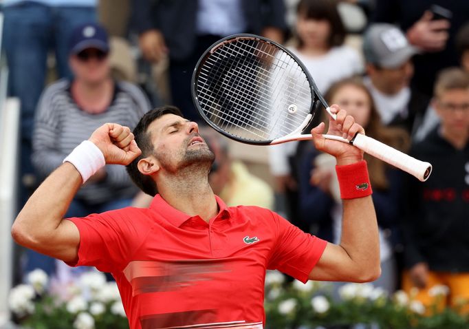 French Open 2022, 4. den (Novak Djokovič)