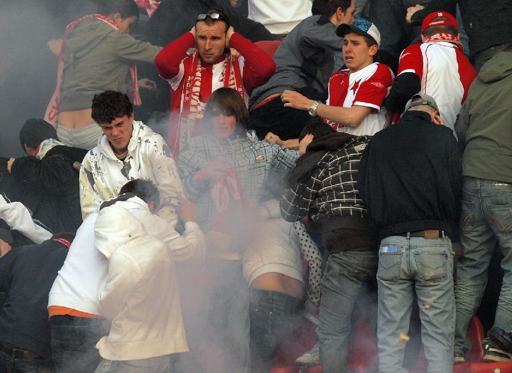 Derby Sparta - Slavia - fanoušci