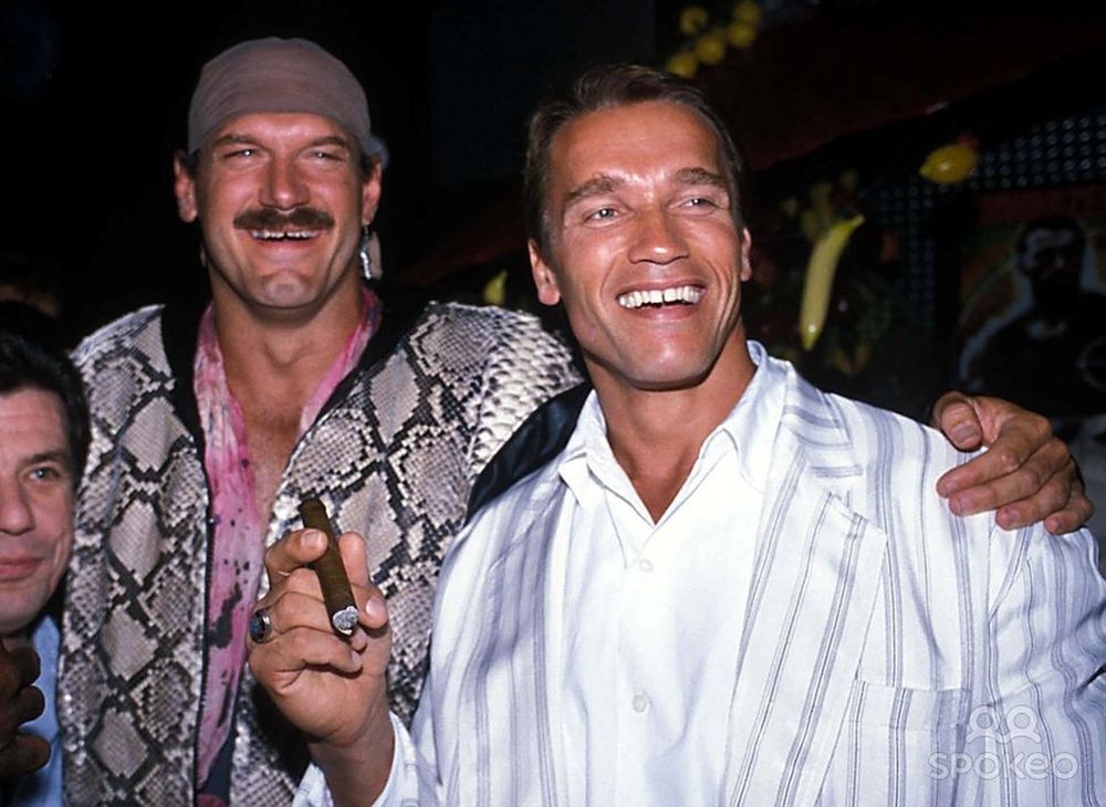 Sportovci politiky (Jesse Ventura a Arnie Schwarzenegger)