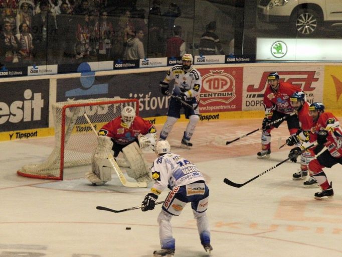 Gólová situace z 2. finále Pardubice vs. Brno