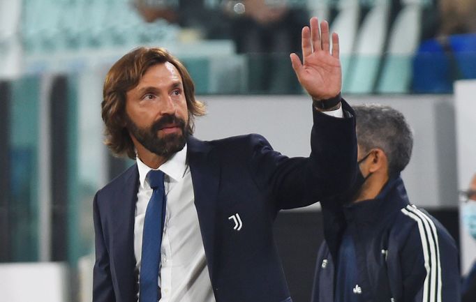 1. kolo italské fotbalové ligy 2020/21, Juventus - Sampdoria: Trenér domácích Andrea Pirlo.