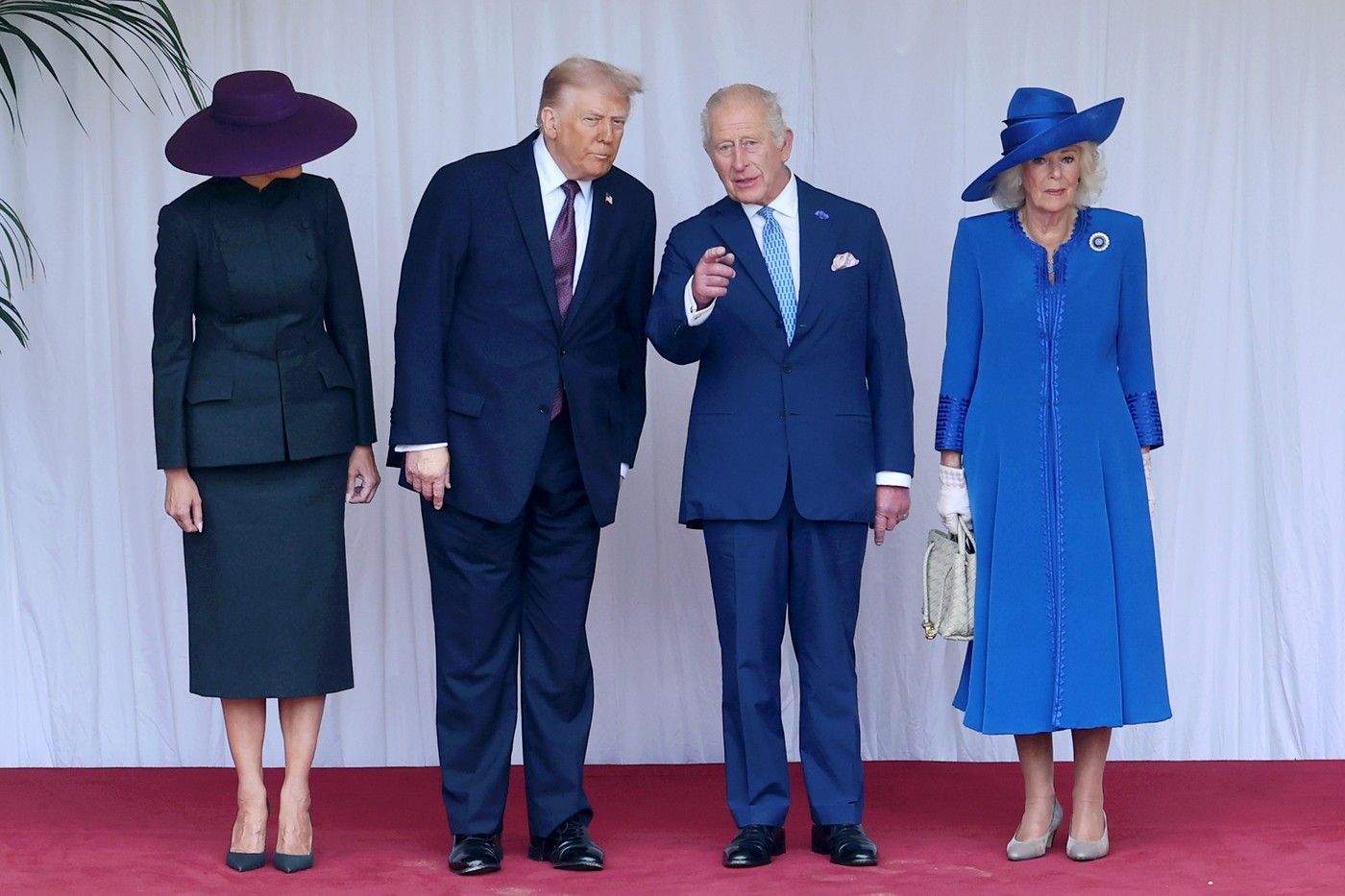 Trump v Británii 6