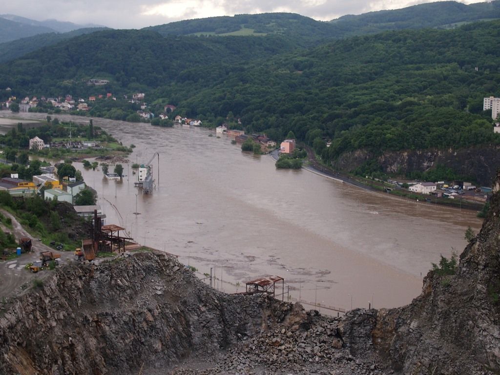 Povodeň červen 2013 - Ústí nad Labem