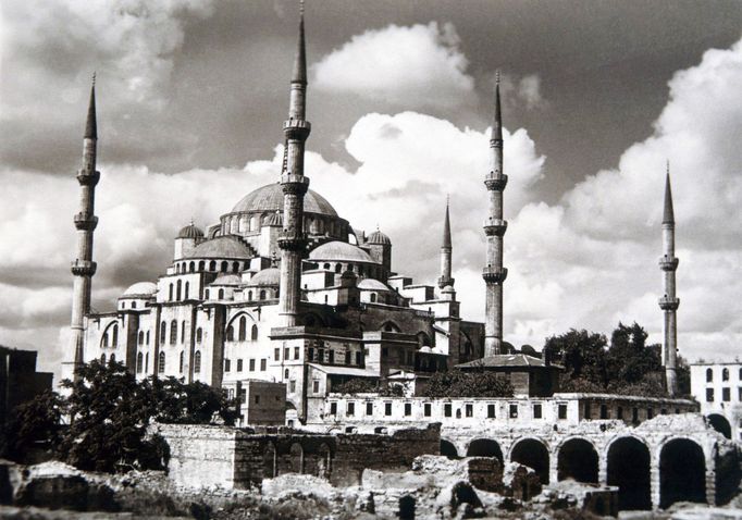 Hagia Sofia alias chrám Boží Moudrosti v Istanbulu.