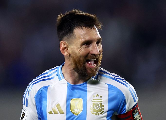 Lionel Messi v dresu Argentiny