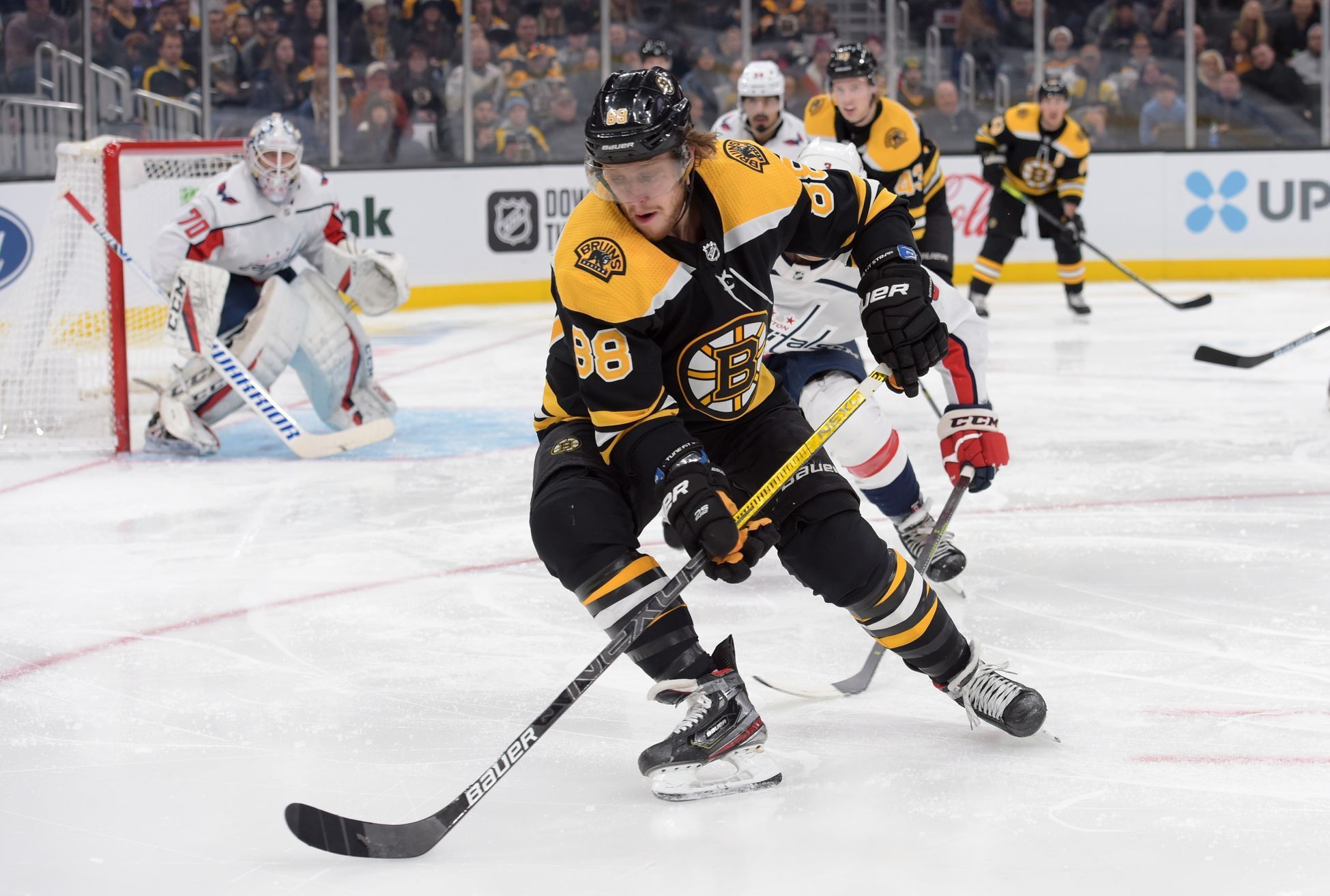 NHL 2019/20, Boston - Washington: David Pastrňák