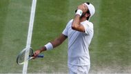 Matteo Berrettini ve finále Wimbledonu 2021