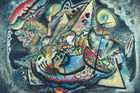Vasilij Kandinskij: Improvizace č. 217, 1917, olej, plátno.