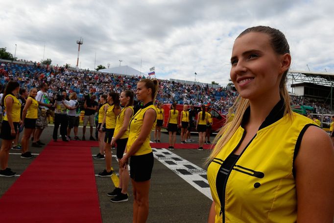 F1, VC Maďarska 2015: hostesky