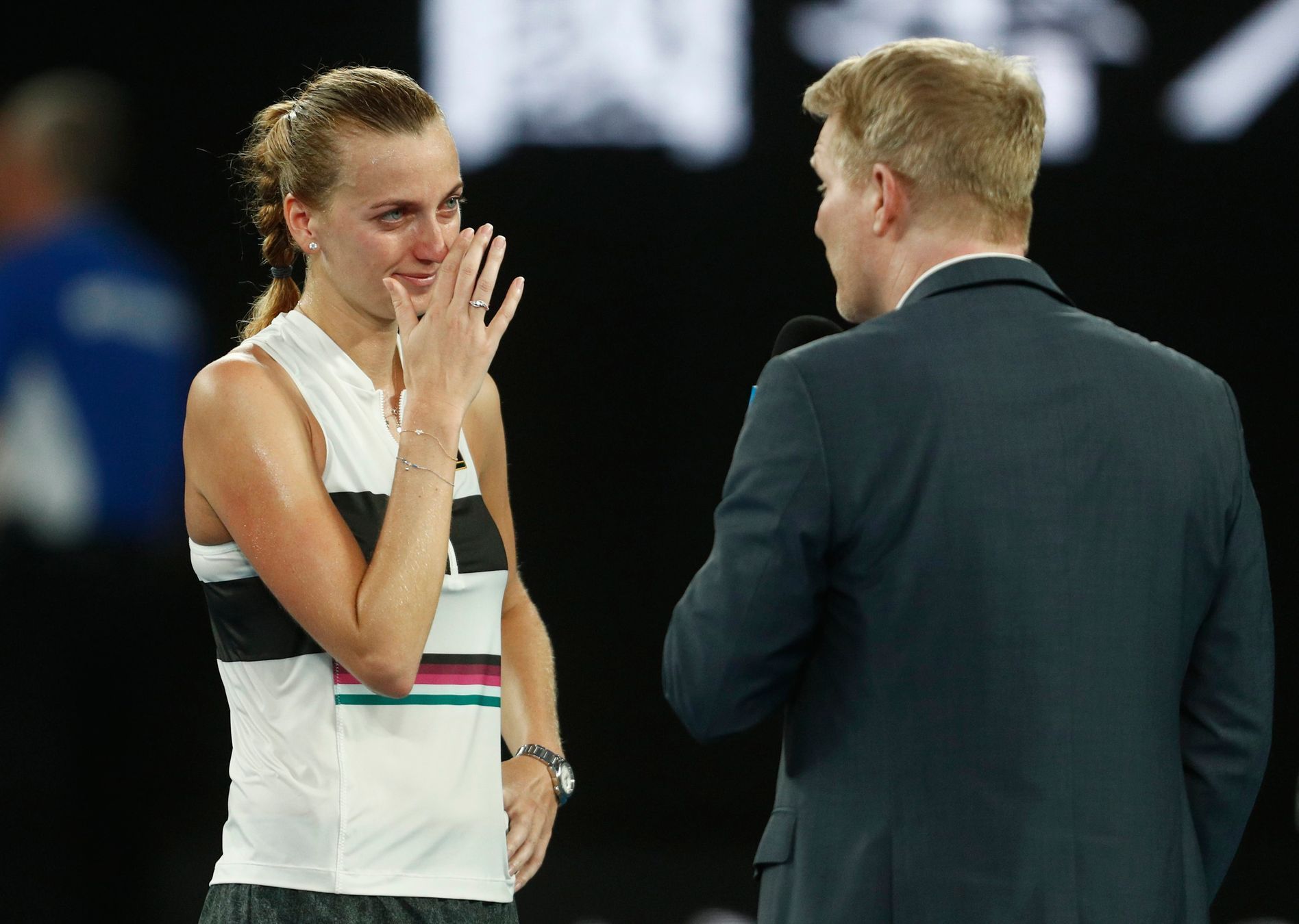 Petra Kvitová ve čtvrtfinále Australian Open 2019
