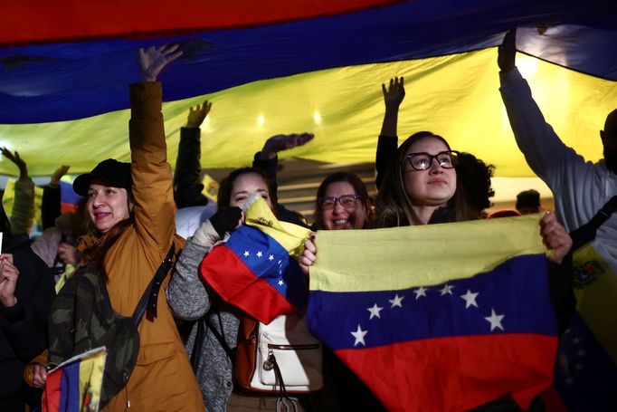 Protesty ve Venezuele kvůli výsledkům voleb, červenec 2024