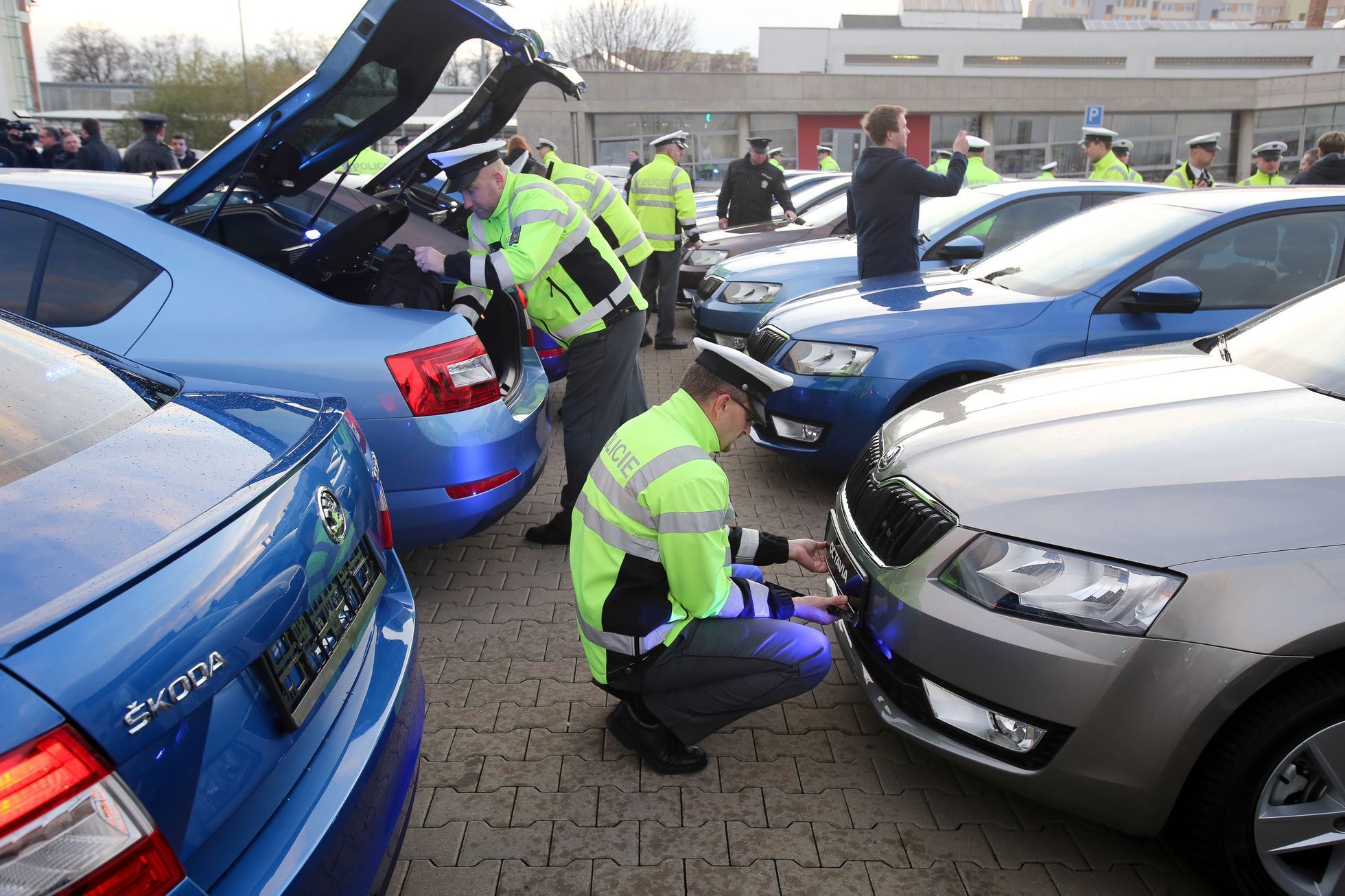 Nové "tajné" policejní Octavie 14.12.2015