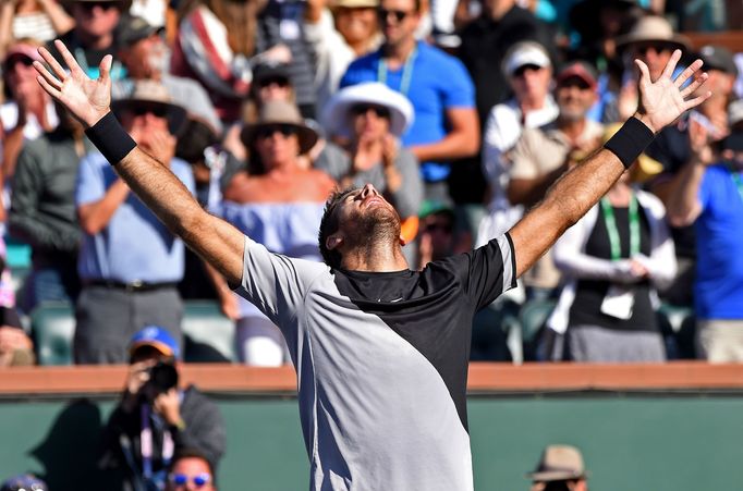 tenis, Indian Wells 2018, Juan Martin del Potro