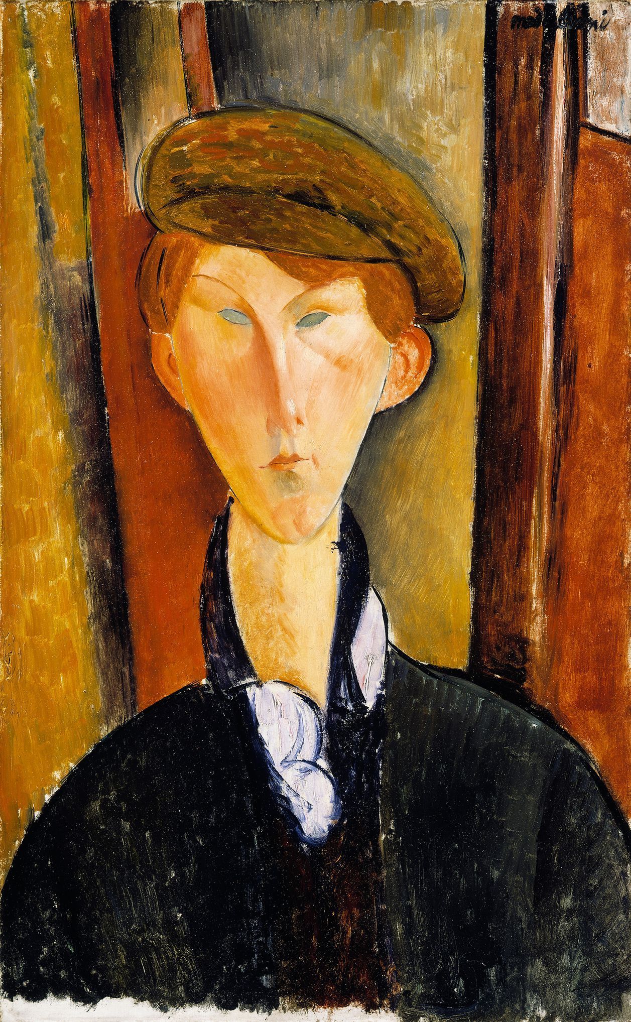 Amedeo Modigliani: Mladík v čepici