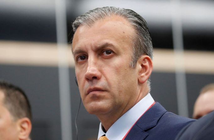 Venezuelský ministr ropného průmyslu Tareck El Aissami.