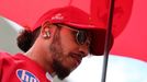 Lewis Hamilton, Ferrari před VC Maďarska formule 1 2025