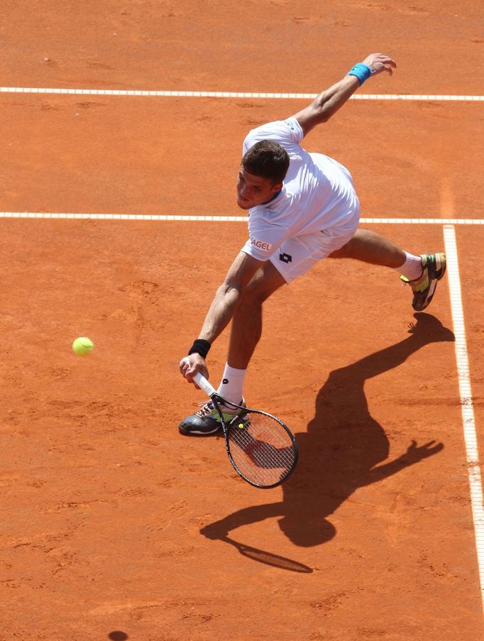 Roman Jebavý a Jiří Veselý na Prague Open 2014